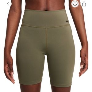 Nike one plus size bike shorts